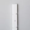 White High-Gloss Modular Wall Shelf Uprights -Chic Living Shop WhtHiGlModUprt39p5inSHS21 1x1 2