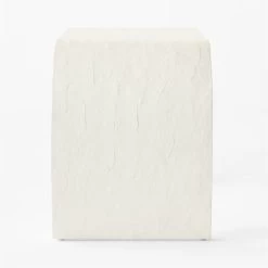 Wynn Ivory Concrete Waterfall Desk -Chic Living Shop WynnConcreteDeskSDSSF21