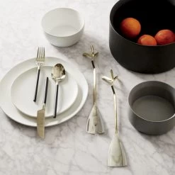 Crisp Matte White Salad Plats Set Of 8 13 Crisp Matte White Salad Plats Set Of 8 -Chic Living Shop crispmattewhitedinnerwareJL17