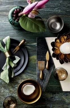 Crisp Matte Black Salad Plate Set Of 8 9 Crisp Matte Black Salad Plate Set Of 8 -Chic Living Shop cruztealglassvaseJN18 1