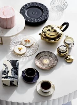 Daphne Glass Serving Bowl Set Of 8 -Chic Living Shop essexmarbleserversFB18